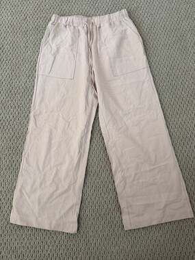 NEER High-Rise Pull-On draw string Wide-Leg pants